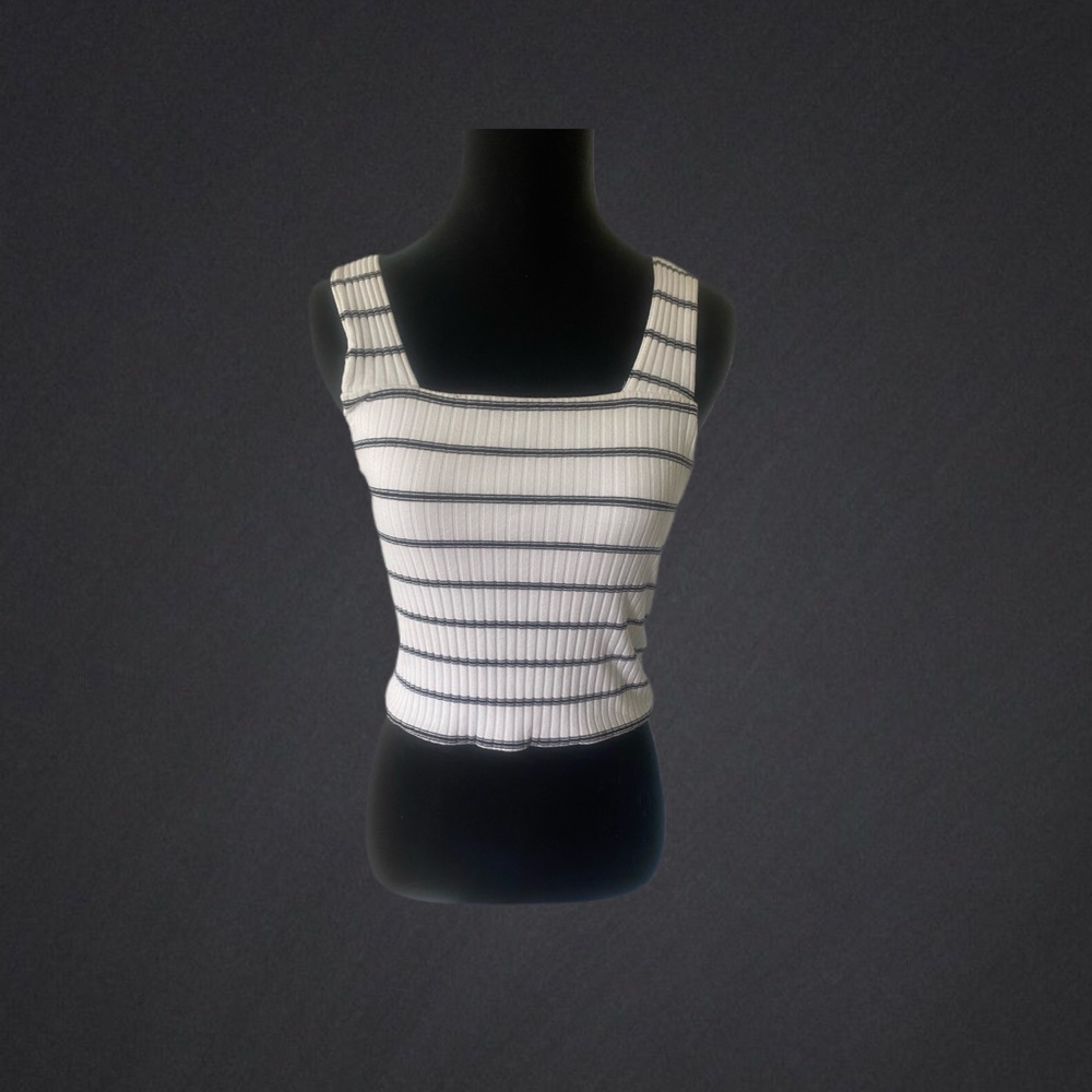 American Eagle Cropped Thick Strap Tank Top